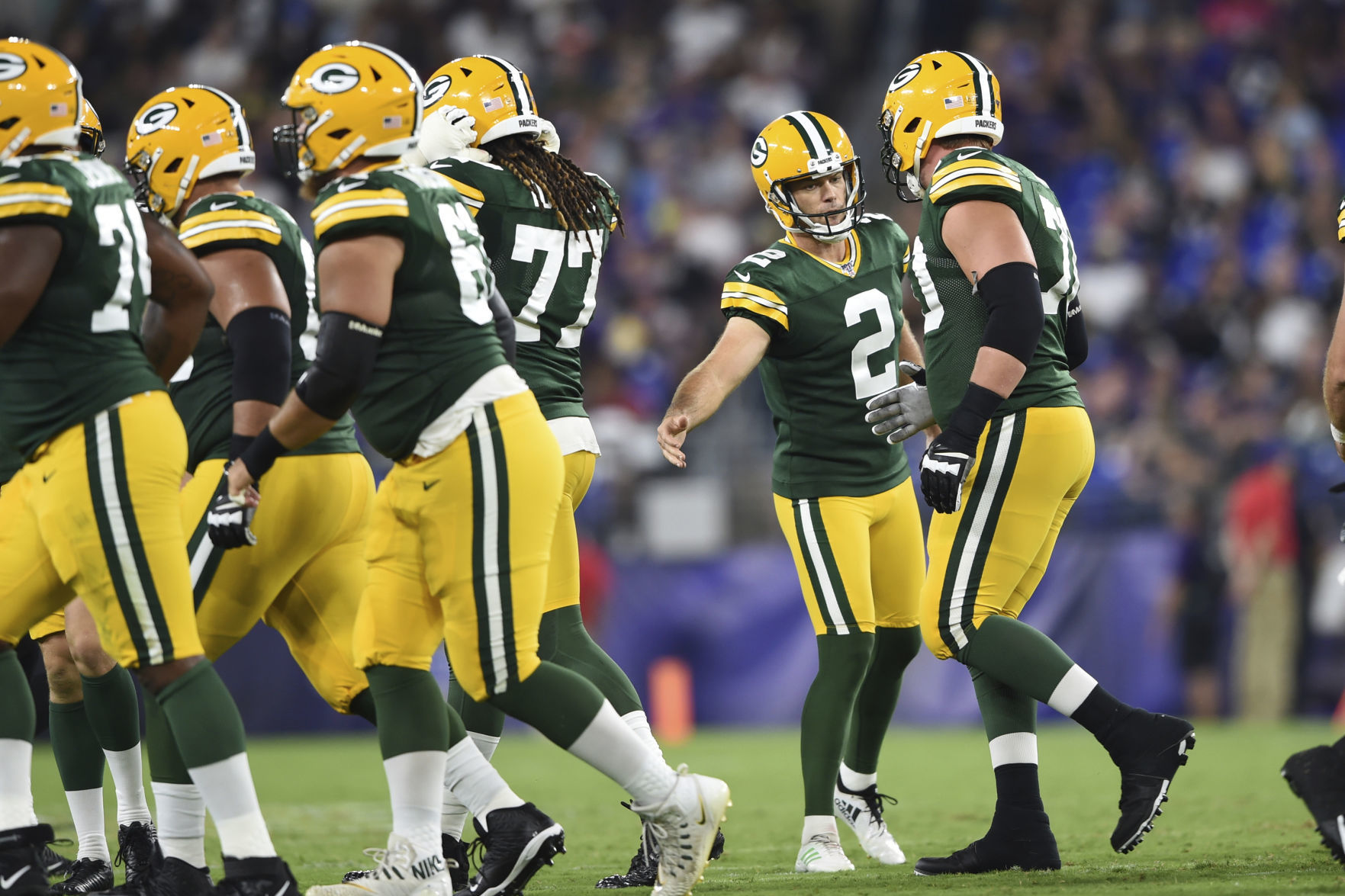 Ravens 26, Packers 13